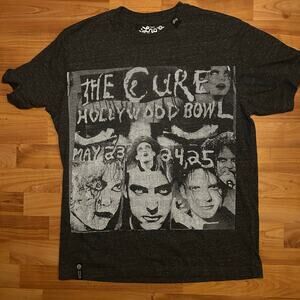 The Cure Hollywood Bowl Graphic T-Shirt Medium